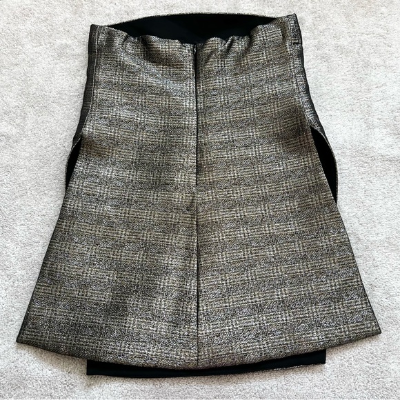 ELLERY STRAPLESS METALLIC TOP SIZE 2 MODERN CHIC EVENT PARTY ELEGANT COCKTAIL - Picture 3 of 10